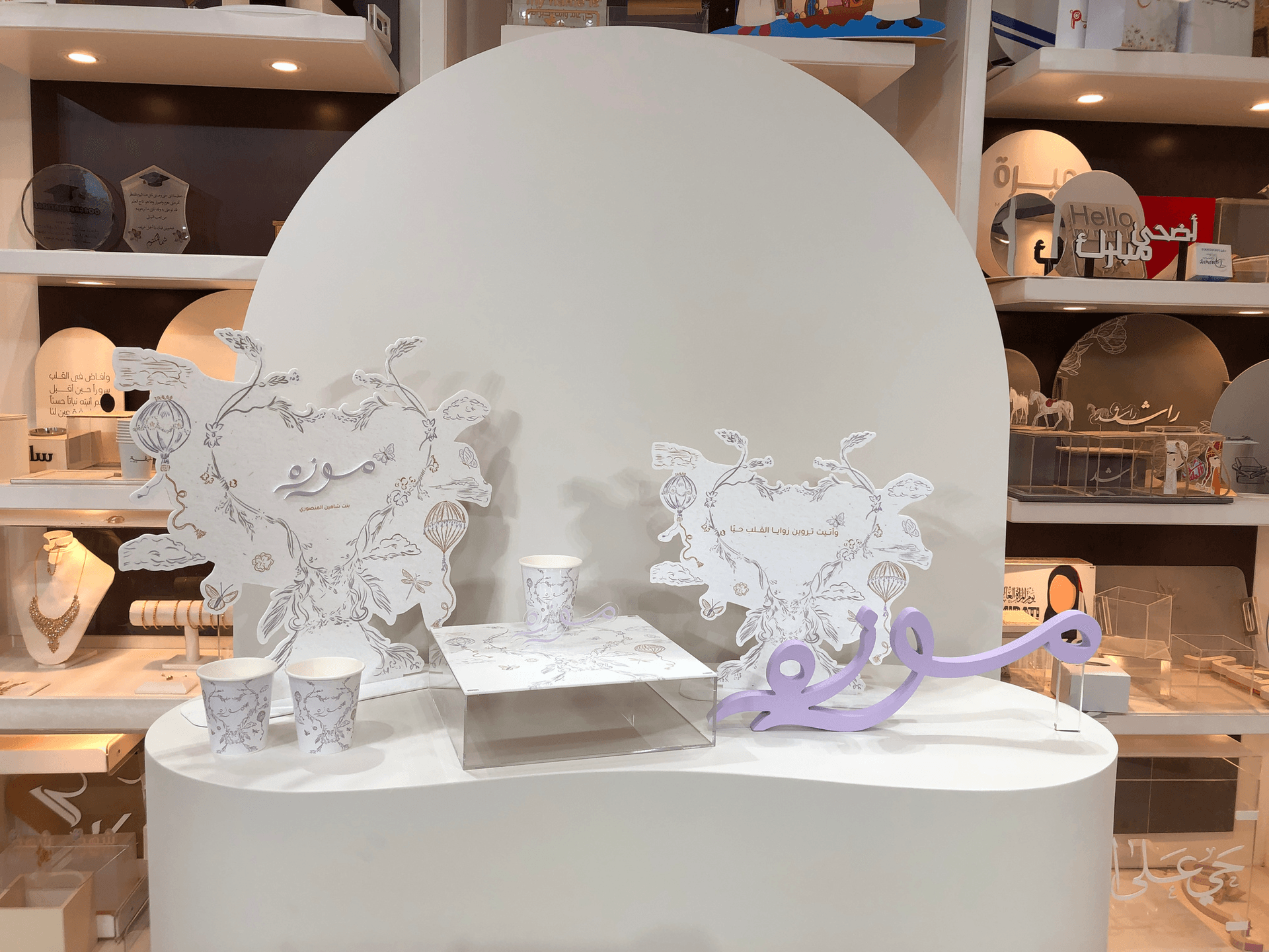 Butterfly Balloon Newborn Reception Set